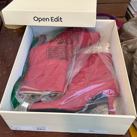 Open Edit Hesper Bootie in Red Salsa! Red is the it color this season! - Picture 6 of 6